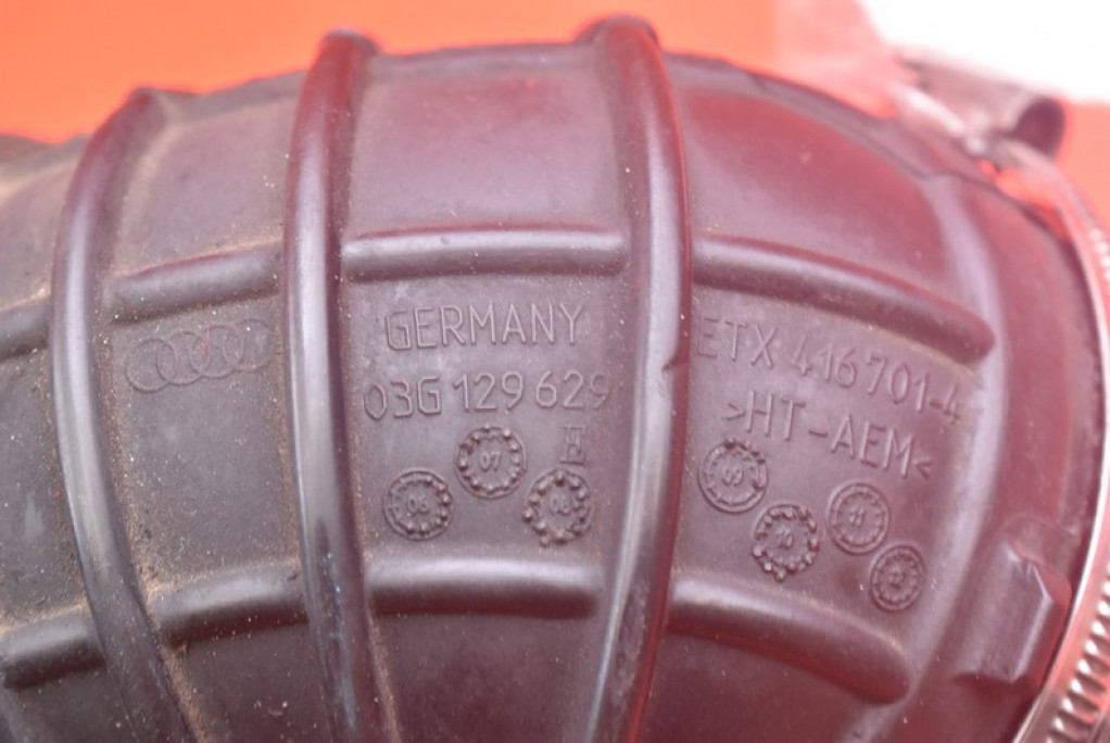 фото №8, Wąż шланг труба турбіни 03g129629 audi a4 b8 2.0 tdi 143 km 07-11