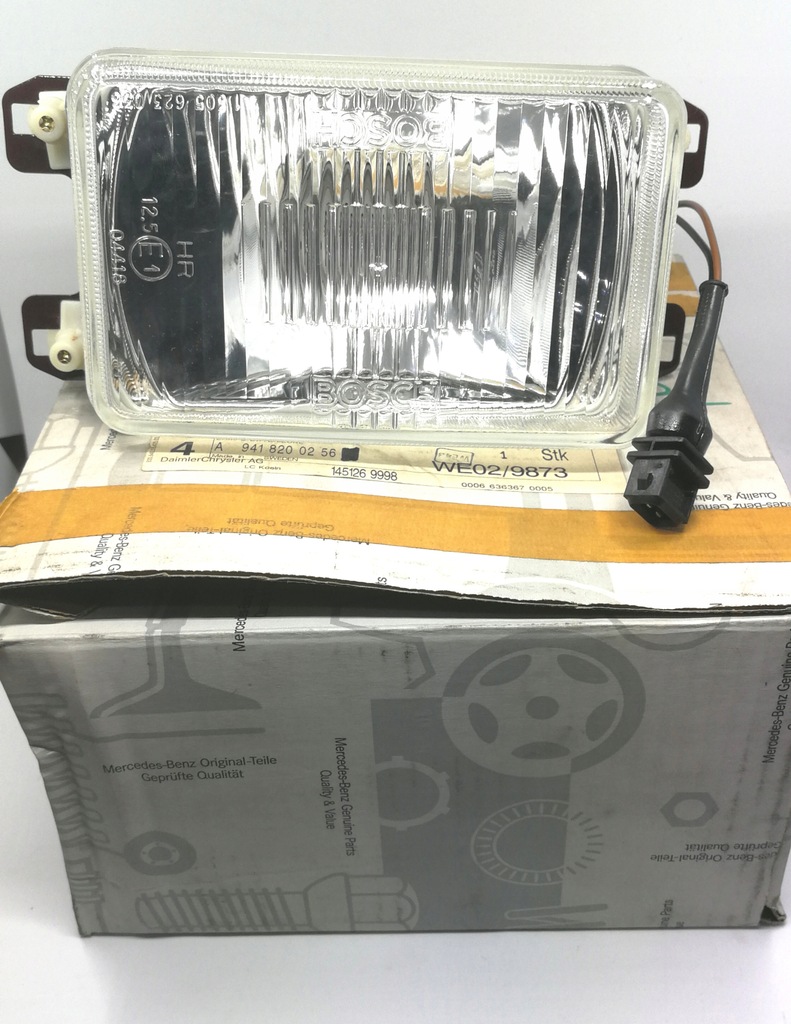 фото №1, Лампа actros фара mercedes перед 9418200256