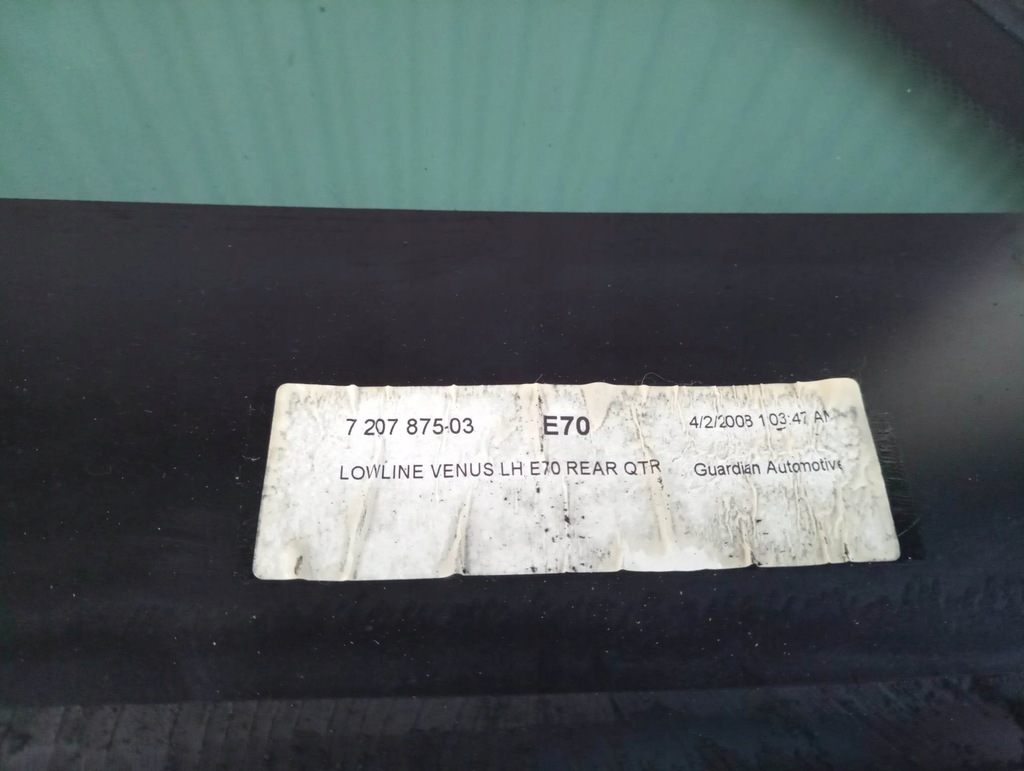 фото №8, Bmw e70 x5 стекло кузовная левая задняя задняя