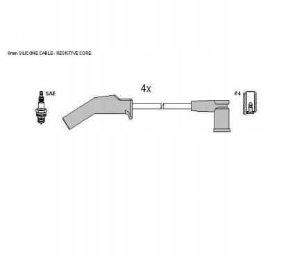 фото №1, Starline провода зажигания zk 9866