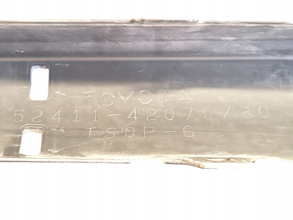 фото №13, Toyota rav4 iv lift 15-19 накладка бампера перед передняя 52411-42070