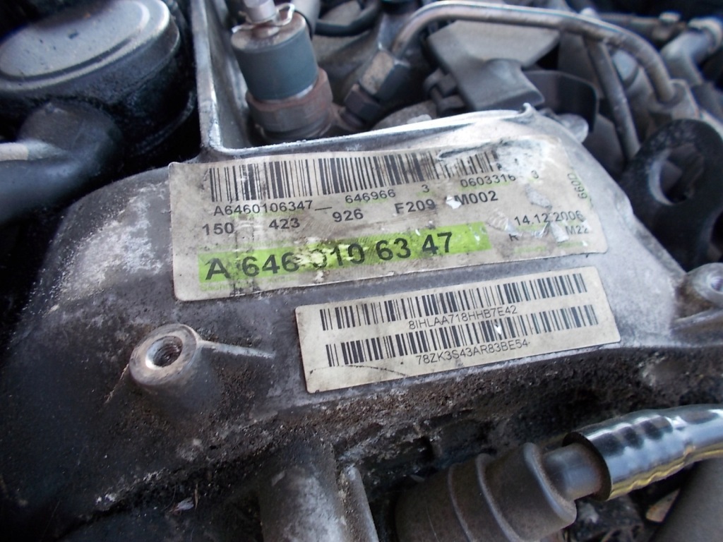 фото №5, Двигун mercedes clk w209 646966 w211 w203 2.2 cdi lift 2006 rok