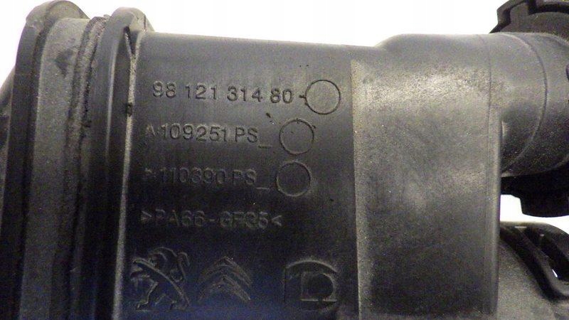 фото №11, Термостат корпус wąż труба 2008 i 1.2 9812131480