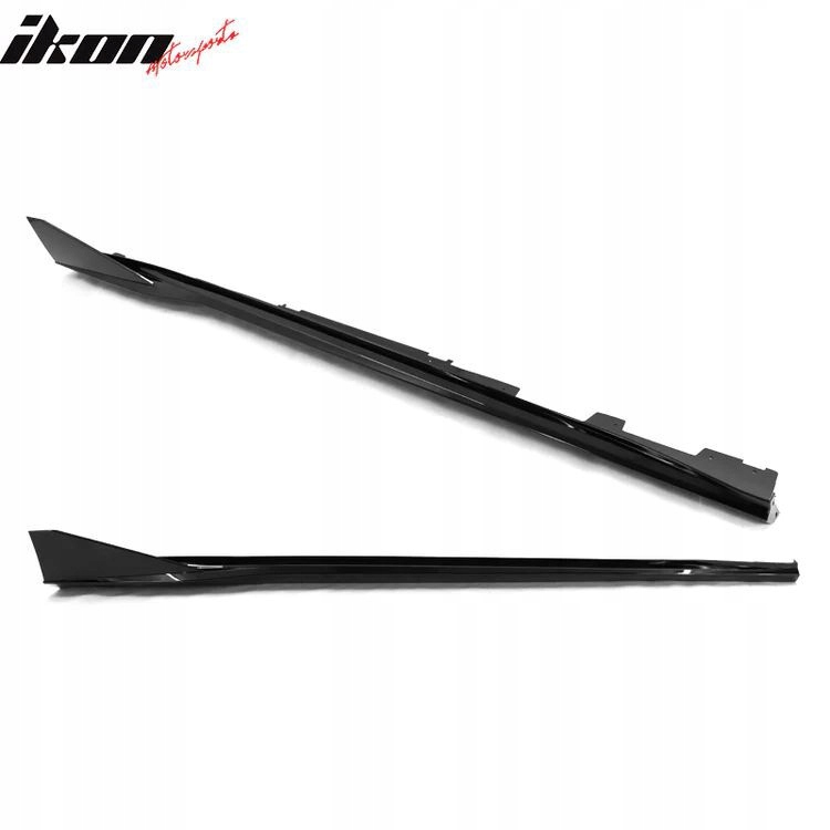 фото №10, Накладки порогові jgd стиль - чорний блиск chevrolet camaro 2016-2023