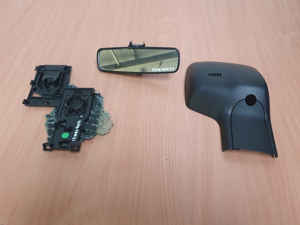 фото №1, Зеркало заднего вида внутреннее корпус зеркало citroen c3 iii aircross lift