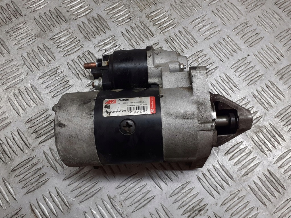 фото №1, Стартер fiat panda ii 1.1 s4025