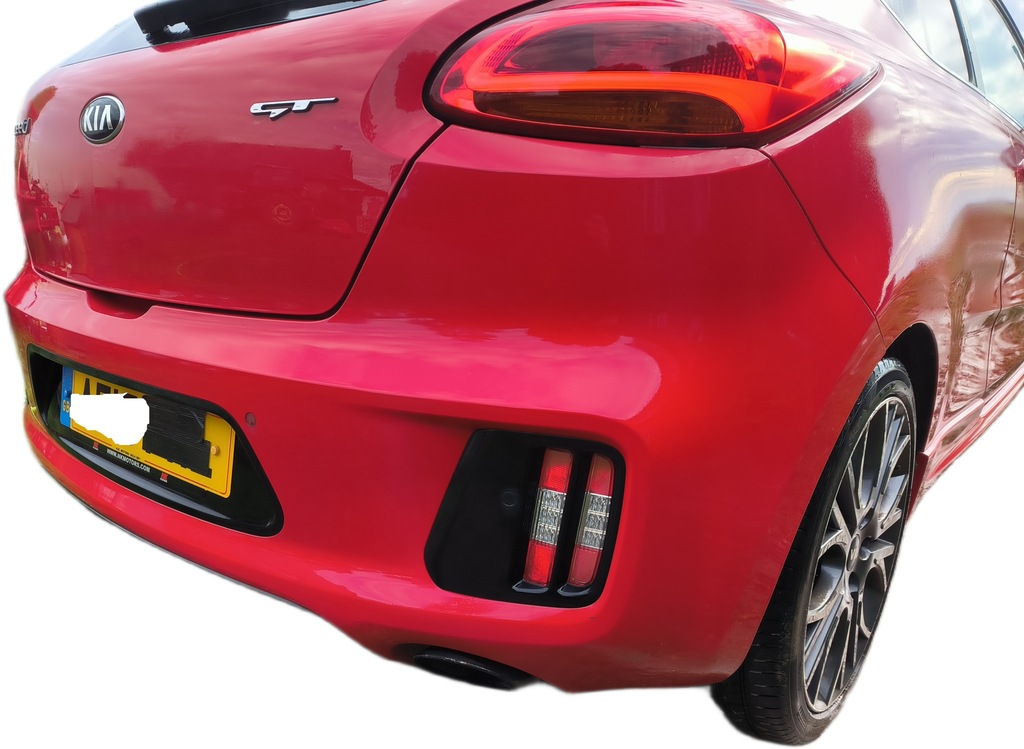 фото №1, Kia proceed pro ceed 2 ii gt 12- бампер задня задній pdc