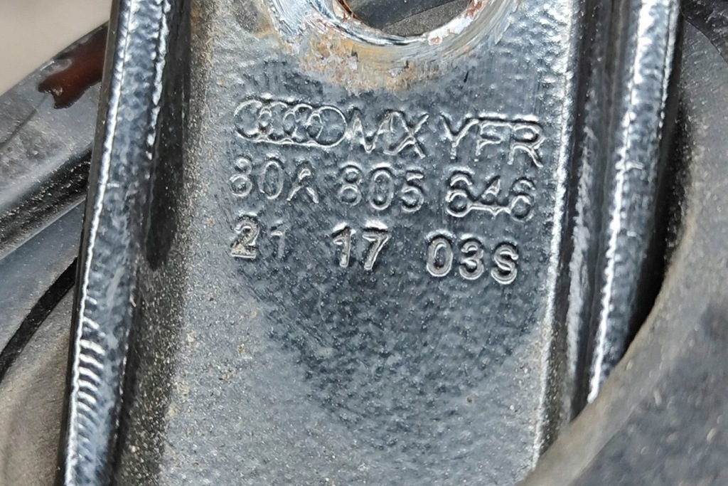 фото №6, Audi q5 fy передний правый амортизатор усилитель 80a805646 2.0 бензин 185