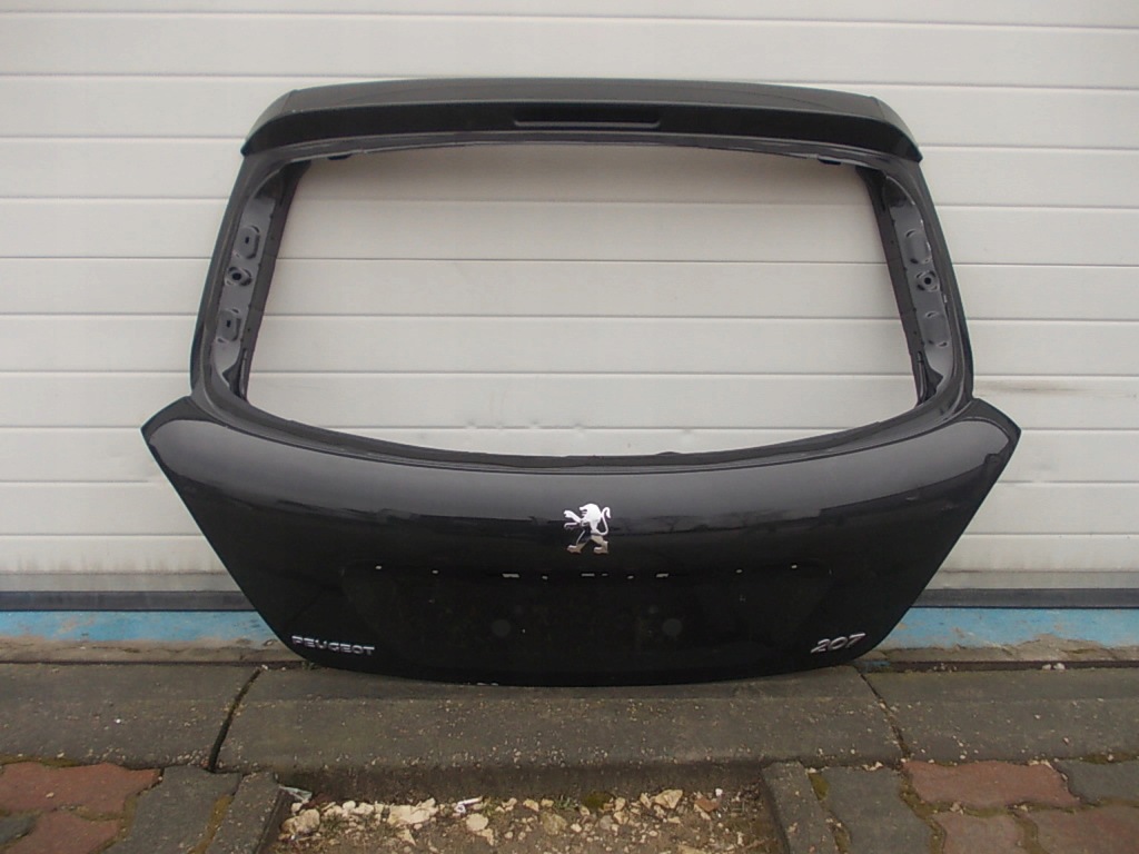 фото №2, Крышка багажника задняя задняя peugeot 207 hb