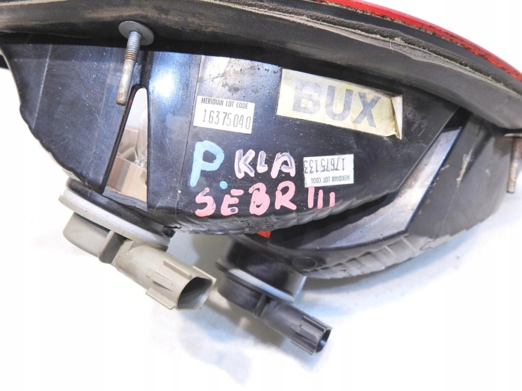 фото №2, Лампа права задня задня кришки sebring iii cabrio