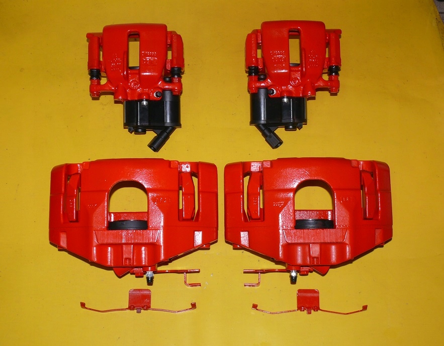 фото №14, Супорти скоба лівий правий перед задня audi a6 c6 s6 347/30 330/20mm 04-11r.