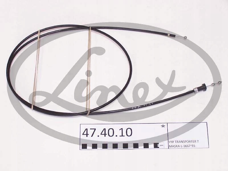 фото №4, Трос капот vw transporter 91- 47.40.10/lin linex