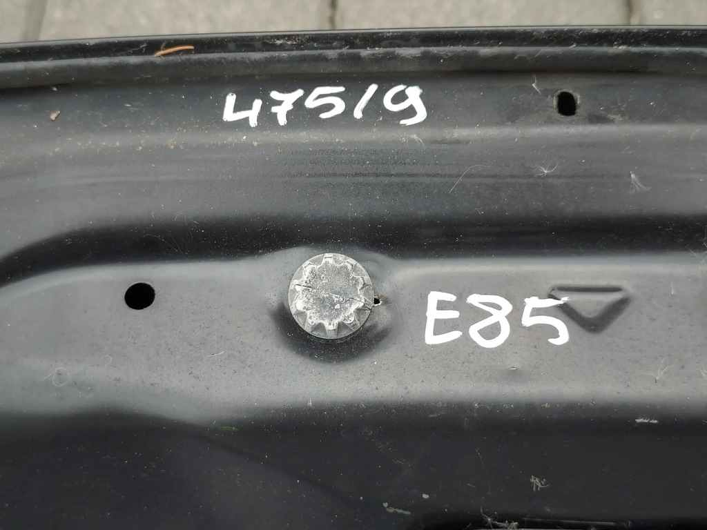 фото №10, Bmw z4 e85 крышка багажника задняя багажника 475/9 black sapphire металлик