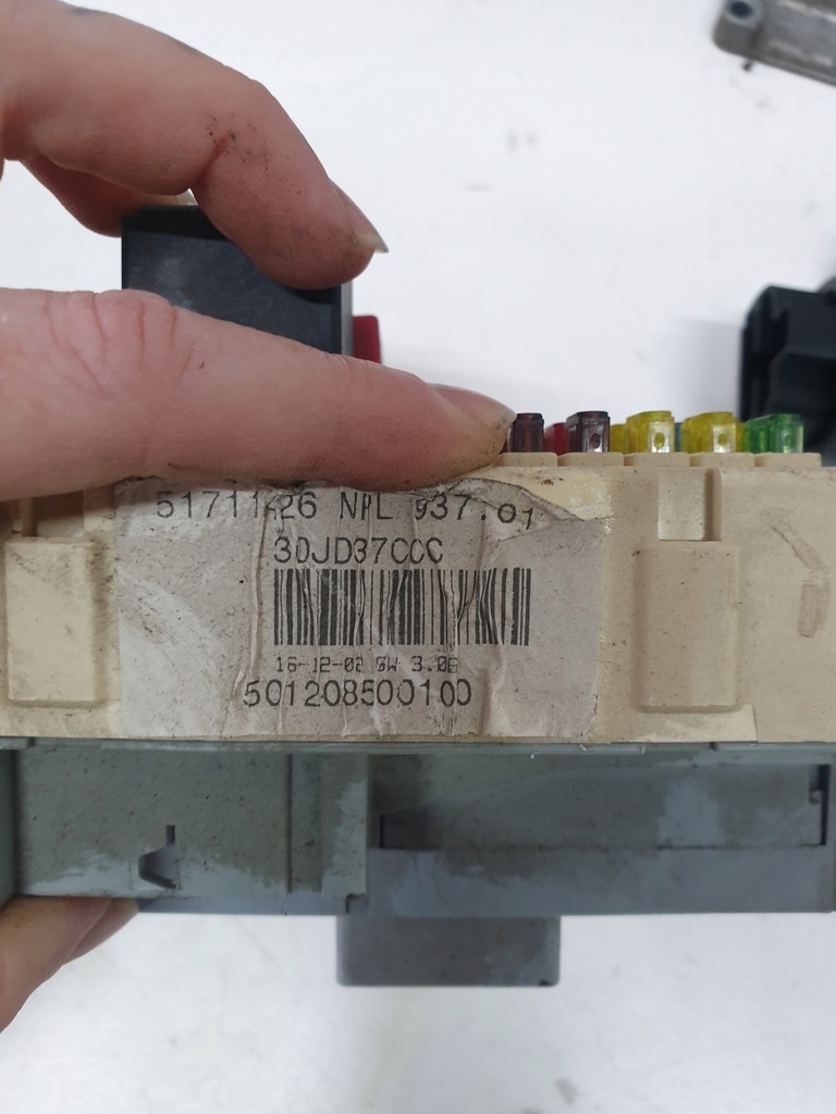 фото №5, Блок керування набір стартовий alfa romeo 147 1.6 бензин