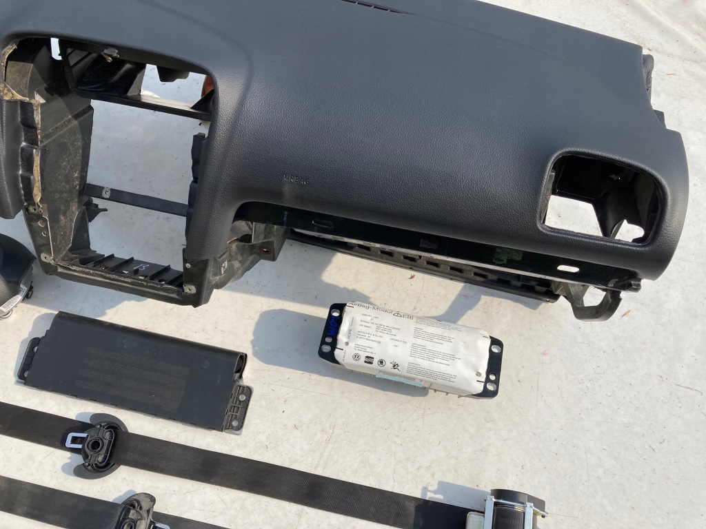 фото №6, Vw golf vi 6 приборная панель приборная панель консоль подушки безопасности ремни