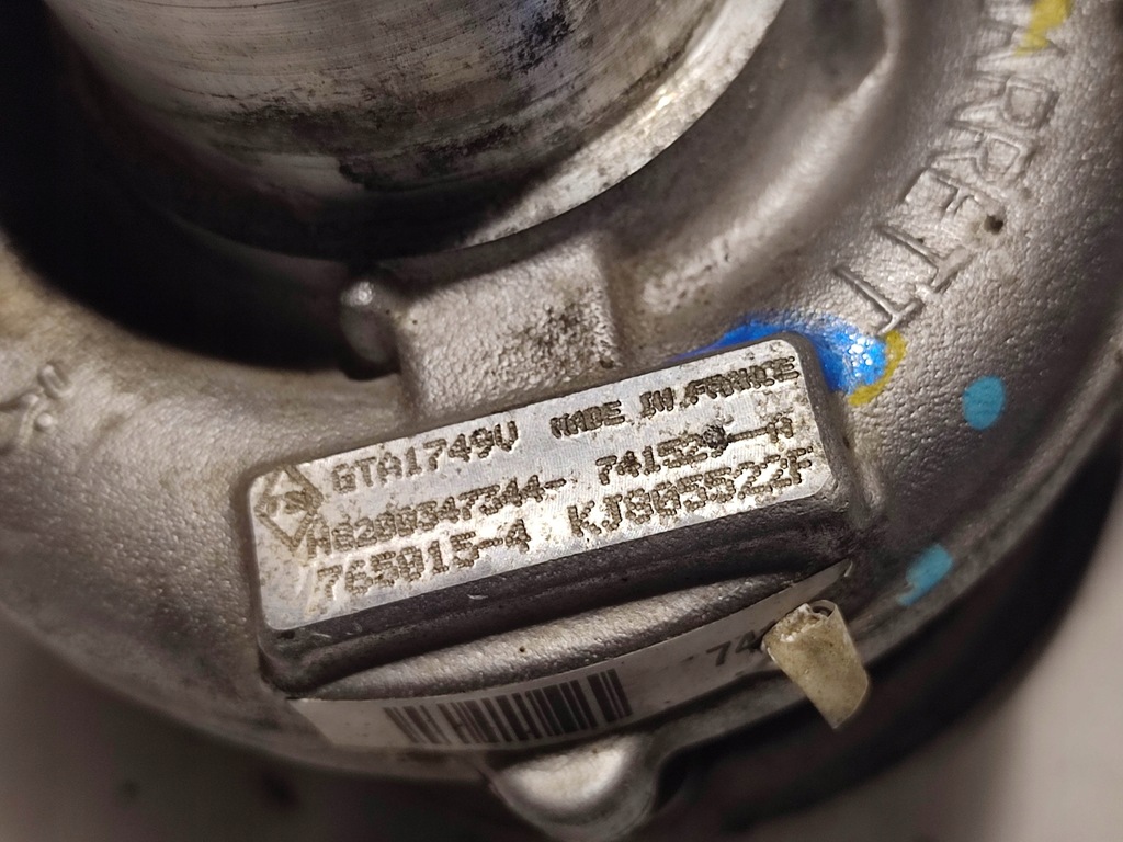 фото №7, Турбонагнітач турбіна opel corsa d 1.3 cdti 75km 54351014874