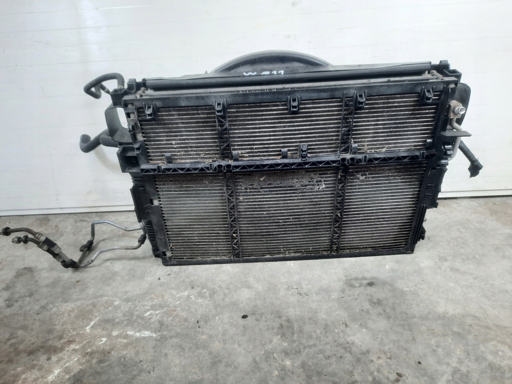 фото №1, Комплект радіатор вентилятор mercedes s w221 420cdi