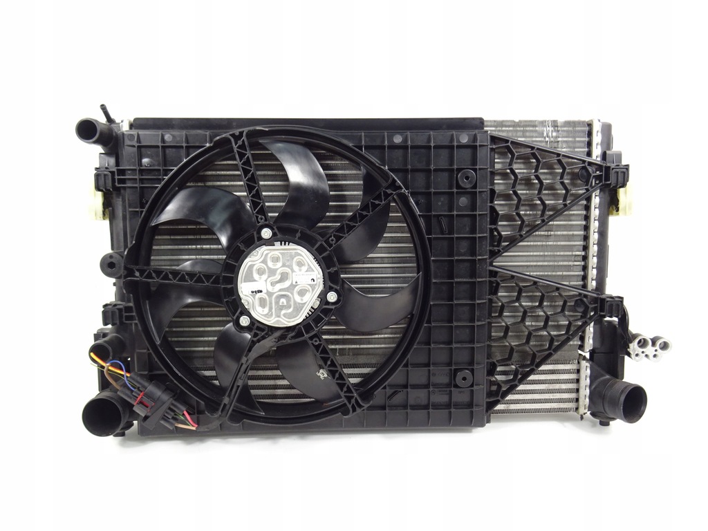 фото №12, Audi a1 8x s-line комплект радиатор вентилятор tsi tfsi