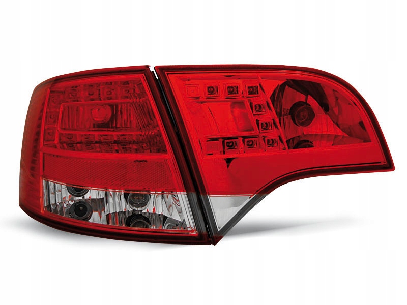 фото №1, Лампи світлодіодний audi a4 b7 04-08 avant red white led