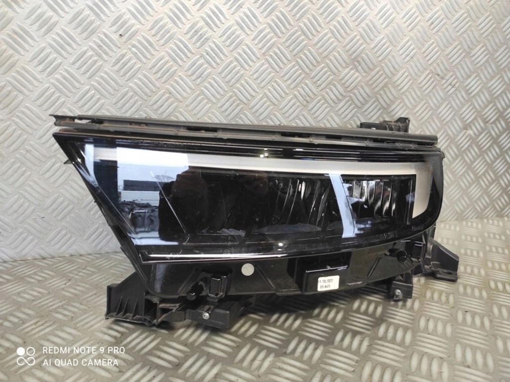 фото №3, Лампа передняя левая перед фара левый led opel mokka b 9834008280