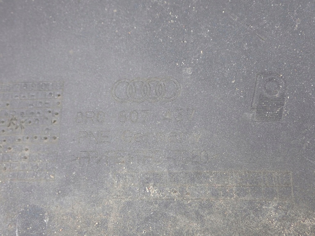 фото №9, Audi q5 s-line 08-12 sprysk pdc przed liftem бампер передній bok правий