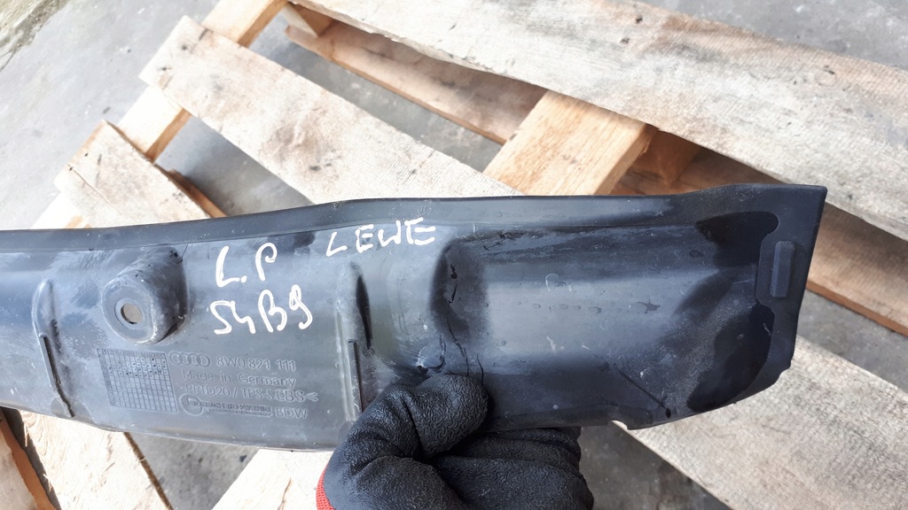 фото №7, S4 b9 a4 8w шумоізоляція крила ліва лівий перед