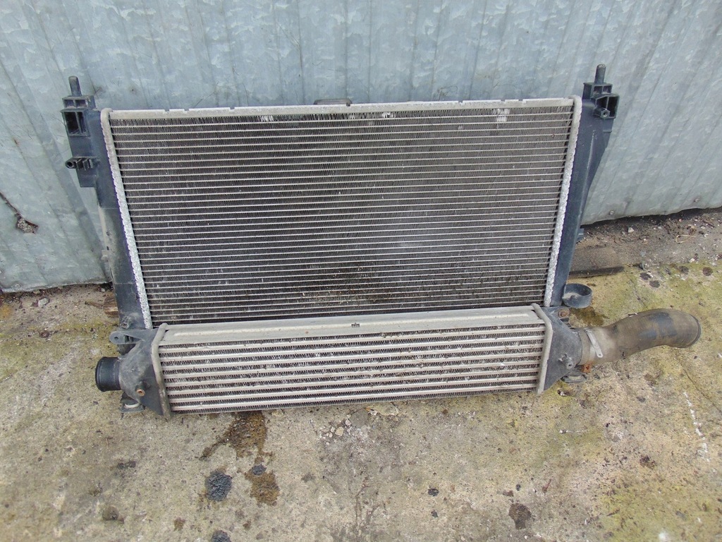 фото №9, Комплект радиатор вентилятор combo d doblo ii 1.3 d