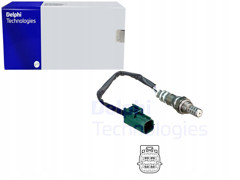 фото №1, Датчик лямбда-зонд delphi es20643-12b1 nissan micra 00-10 delphi