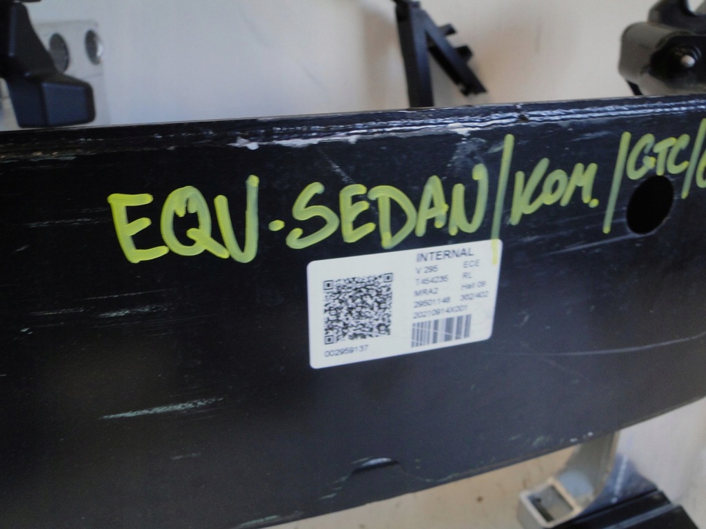 фото №16, Mercedes eqe 295 sedan pas передний усилитель передний перед балка зона