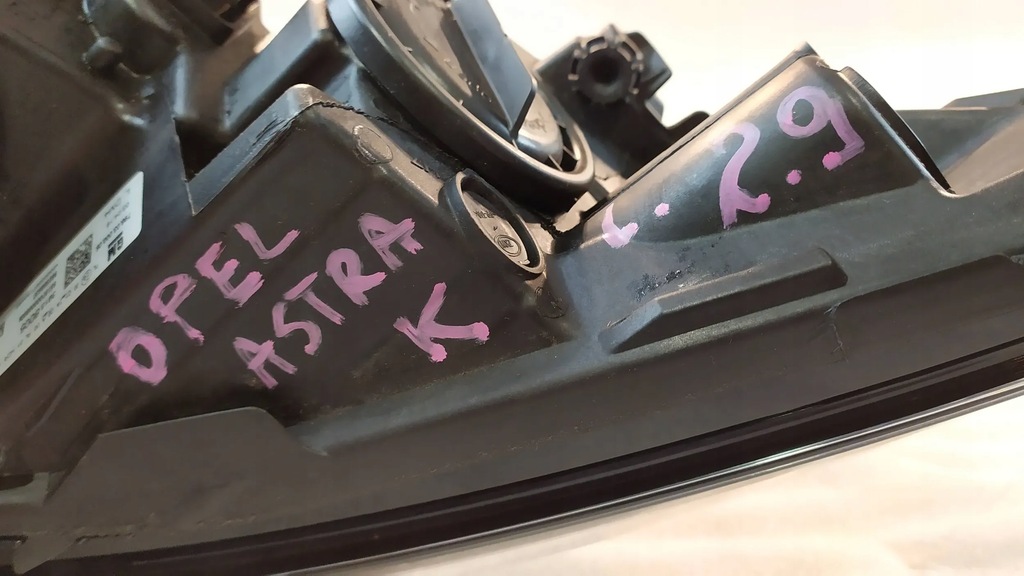 фото №14, Лампа лівий перед opel astra k