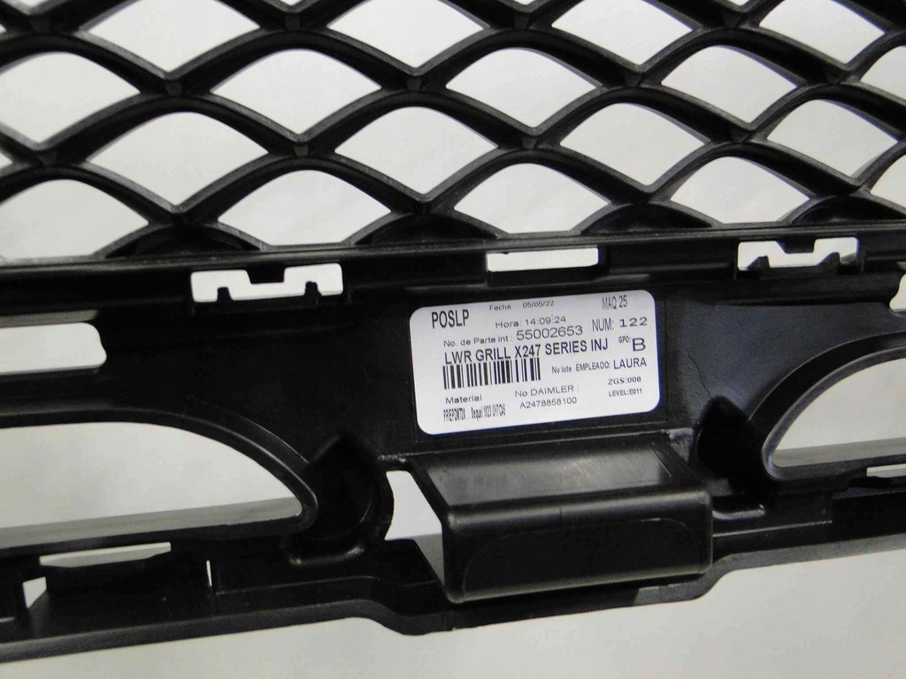 фото №9, Mercedes glb x247 247 рама решітка середня pts