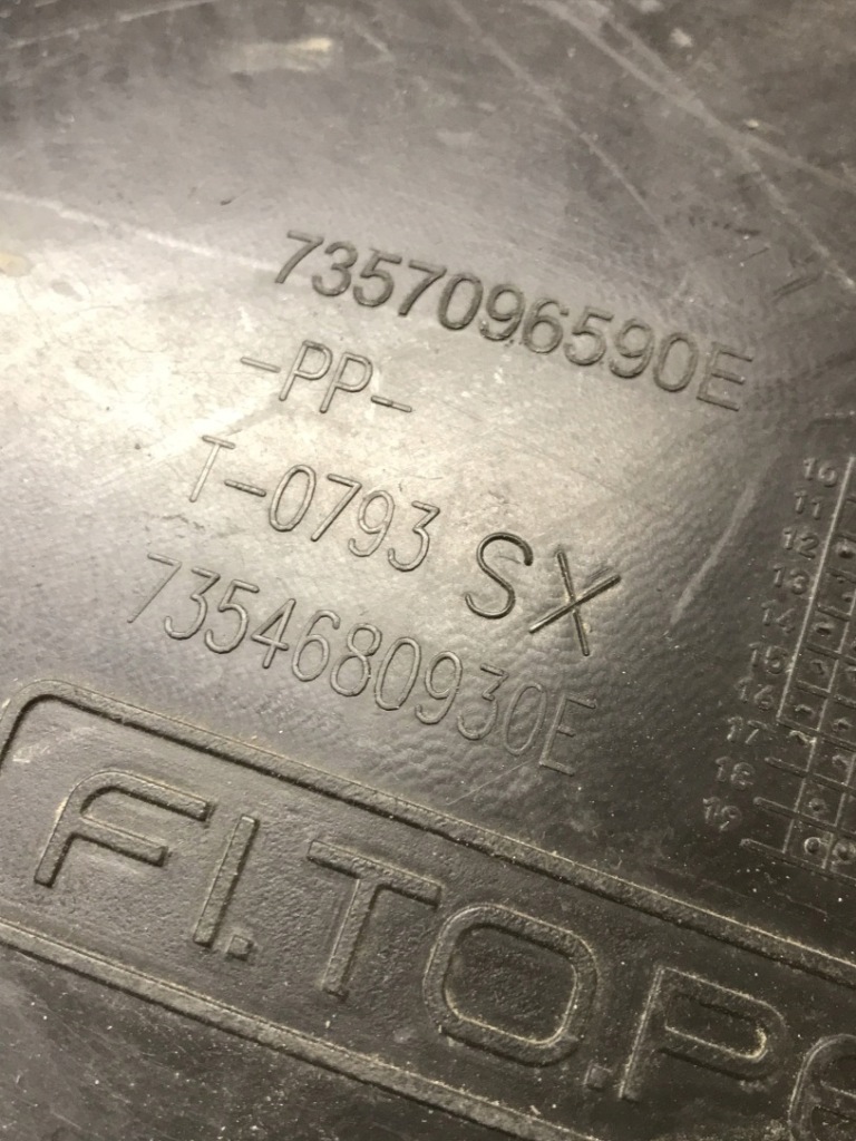 Fiat fiorino iii 11r підкрилок ліва задній 7354680930e Ціна