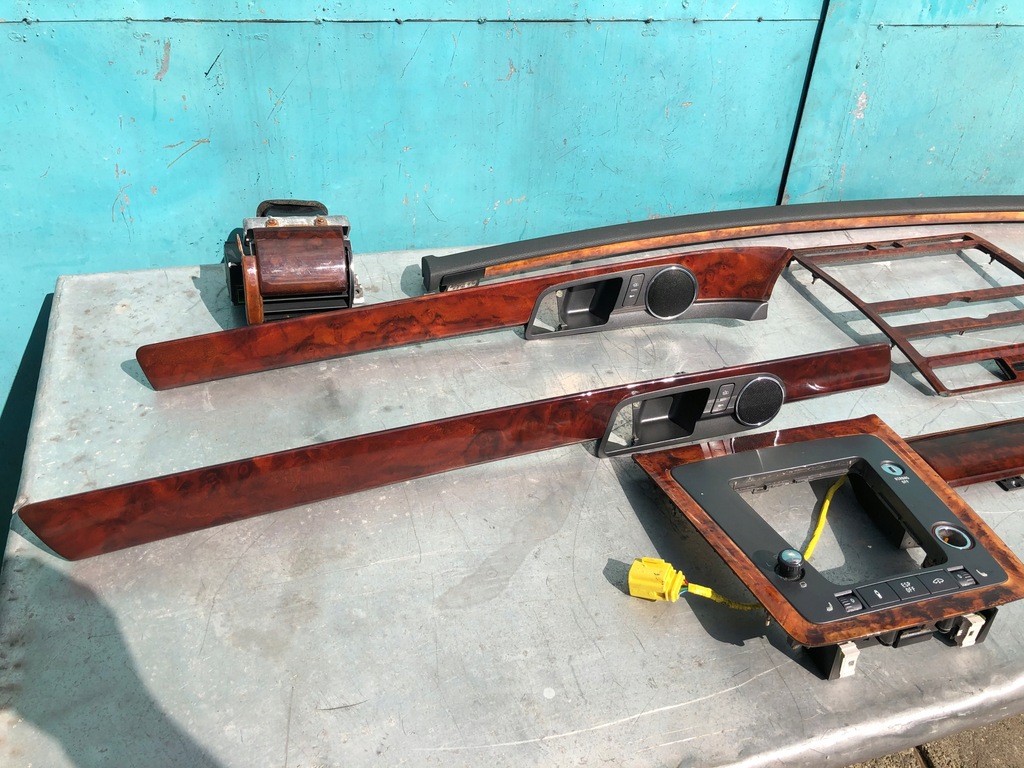 фото №5, Vw phaeton декоры деревянные drewno комплект