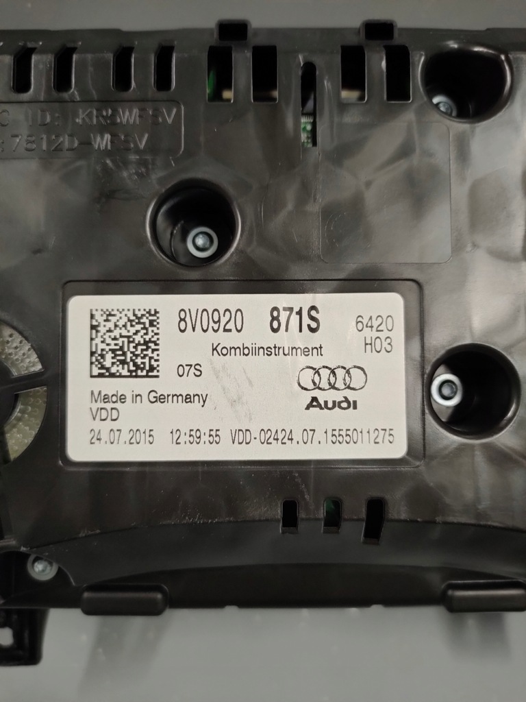 фото №10, A3 8v 2015 набір do запуск стартовий блок керування лічильник 2,0 tdi механічна коробка передач