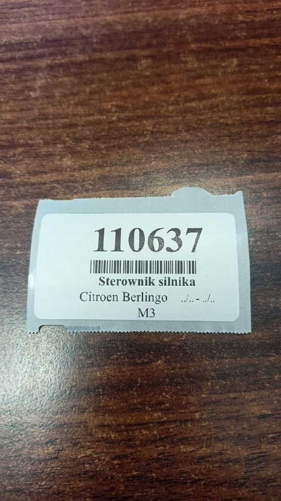 Citroen berlingo i 2.0 hdi блок управления двигателя 5ws40146ft Недорого