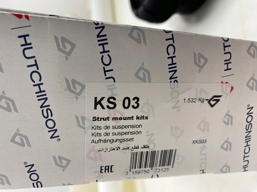 фото №3, Oryg подушка амортизатора перед kpl. renault trafic ii