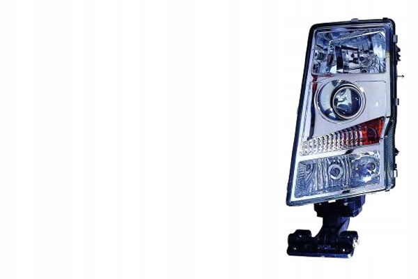 фото №1, Фара 4 h7/py21w/w5w механічний роз'єм квадрат