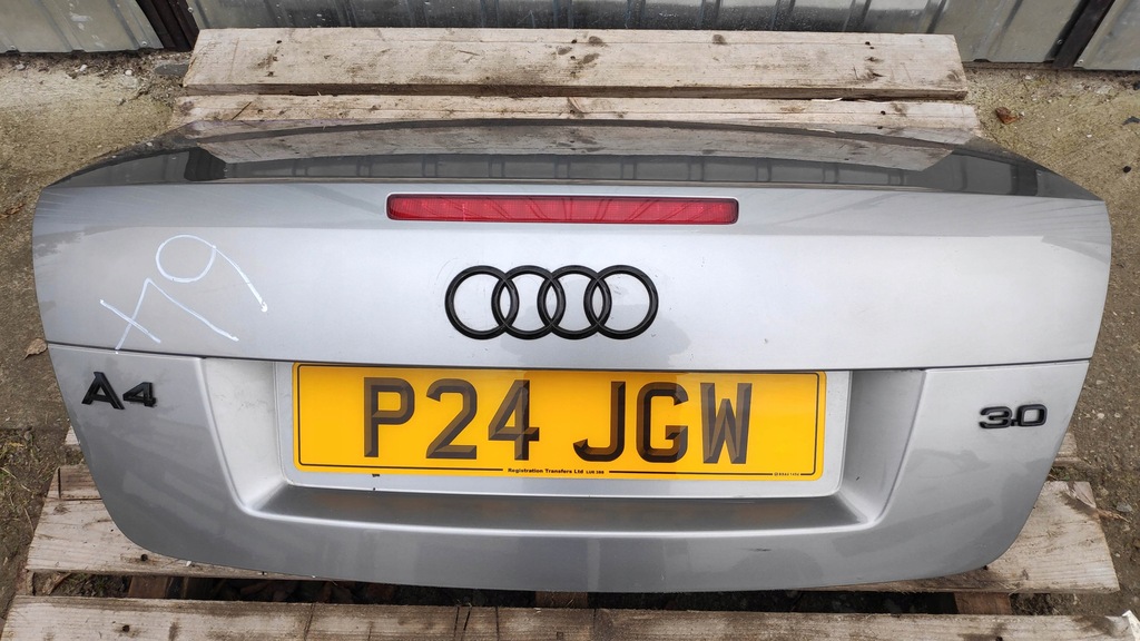 фото №11, Крышка багажника задняя багажника audi a4 b6 cabrio ly7q