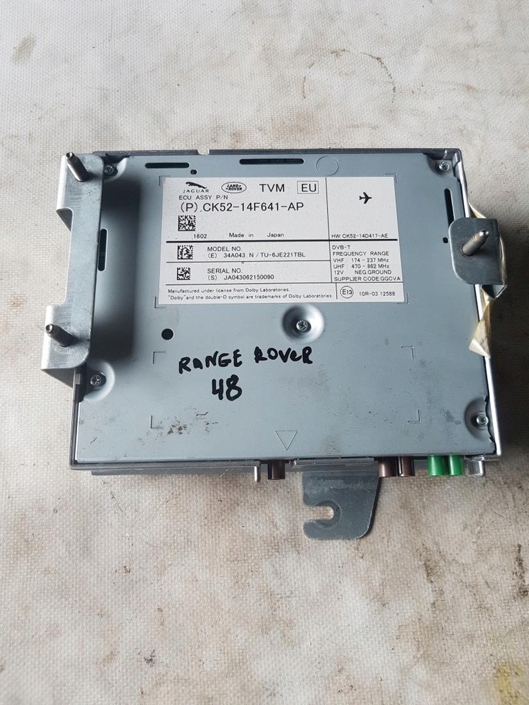 фото №1, Тюнер tv модуль range vogue l405 ck52-14f641-ap