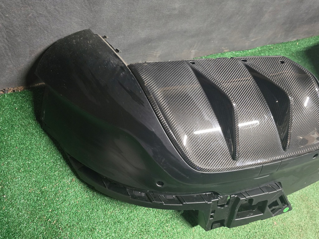 фото №14, Бампер задняя задний porsche cayenne 9y3 coupe turbo gt карбон