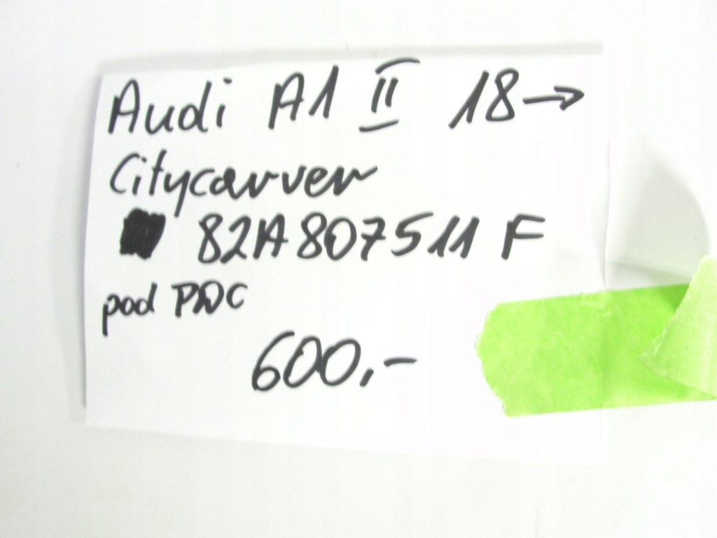 Бампер задня audi a1 ii citycarver 82a807511f 18- Доставка