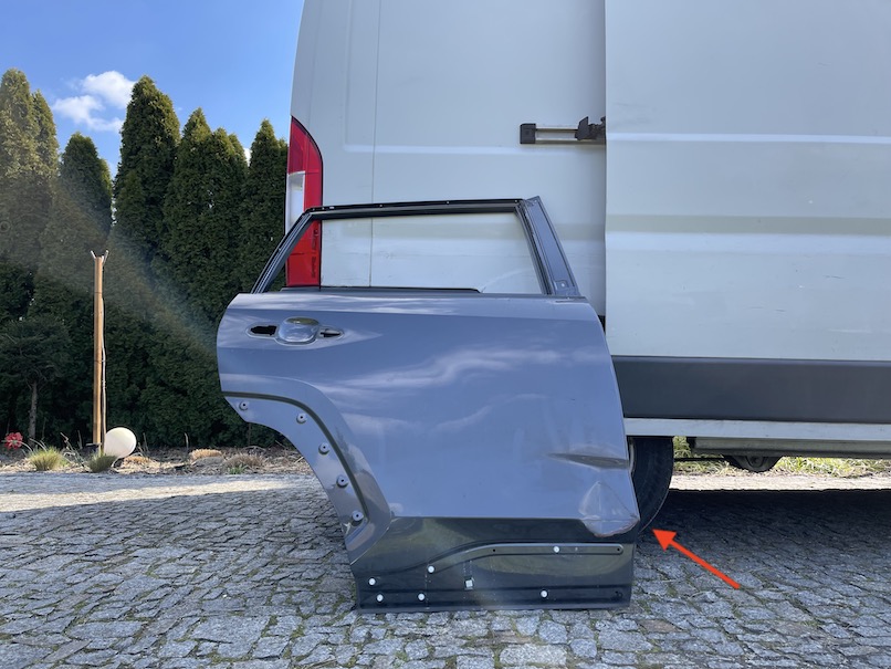 фото №1, Toyota rav4 v 5 дверь задние правое задняя оригинал