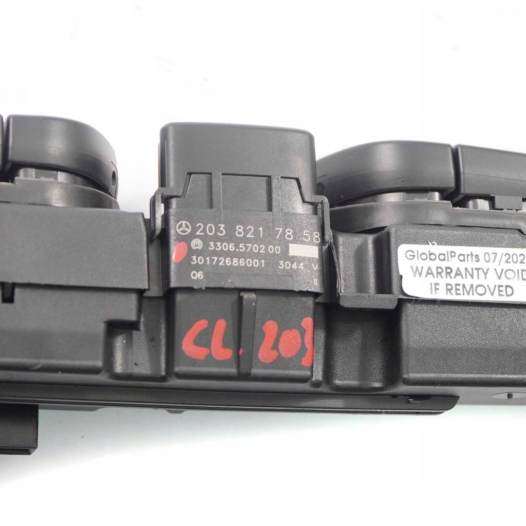 фото №11, Mercedes cl203 панель керування перемикачів