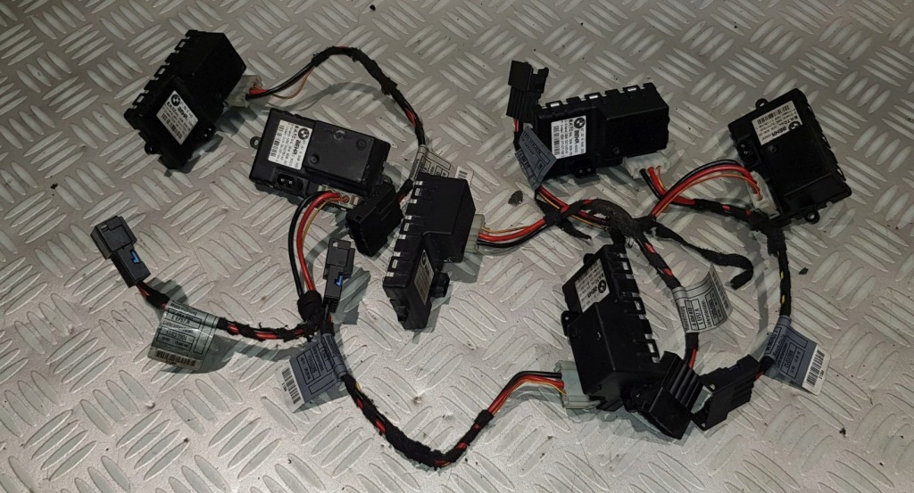 фото №9, Bmw e60 e61 e63 e64 резистор резистор jeż регулятор вентилятор жгут 6934036