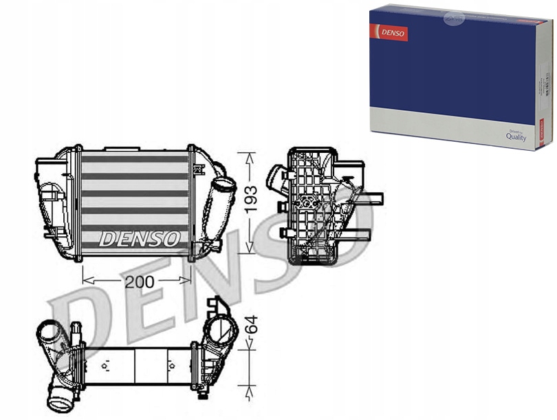 Купити Denso інтеркулер ra8010211 96708