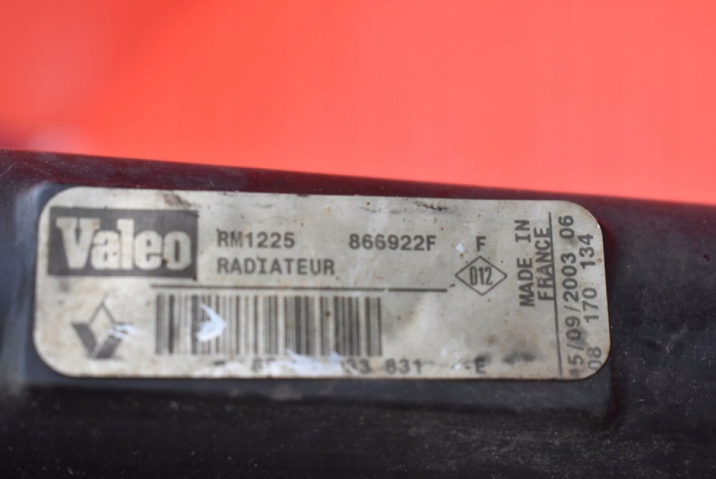 фото №8, Радиатор wody 866922f renault thalia 1 i 1.4 8v 75 km 02-06