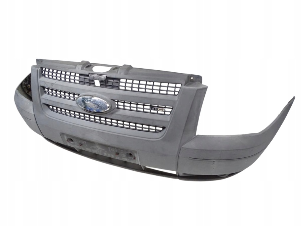 фото №9, Бампер перед передний + решётка радиатора ford transit mk7 7 2006-2014 - mat матовый