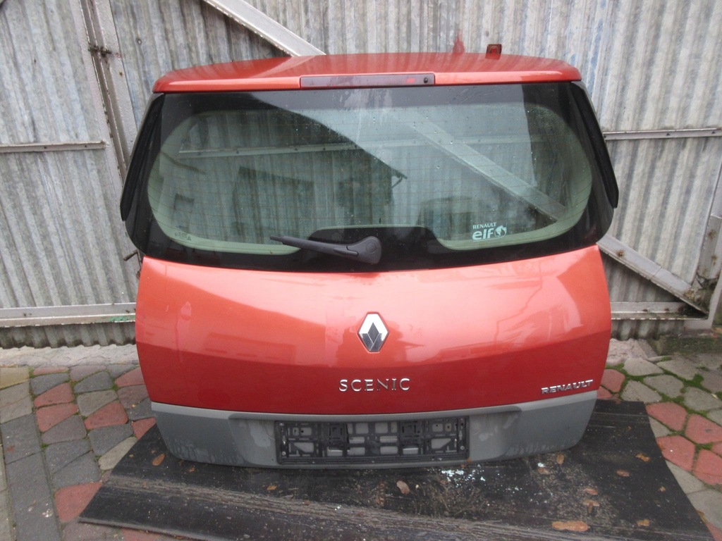 фото №10, Renault scenic ii lift teb76 кришка багажника багажника