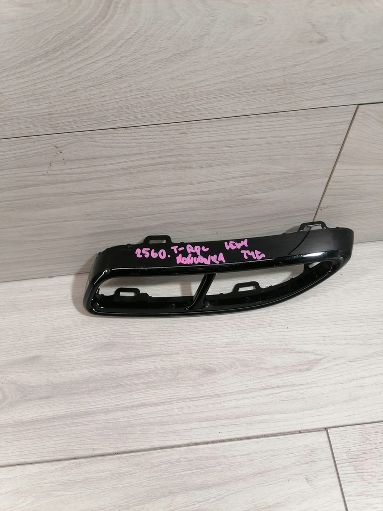 фото №1, T-roc решётка заглушка бампер левый задняя 2ga807833g