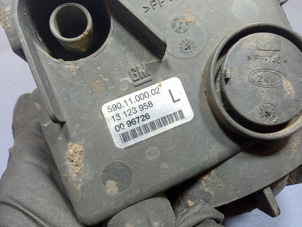 Opel vectra c противотуманная фара левый перед передний 13123958 Цена